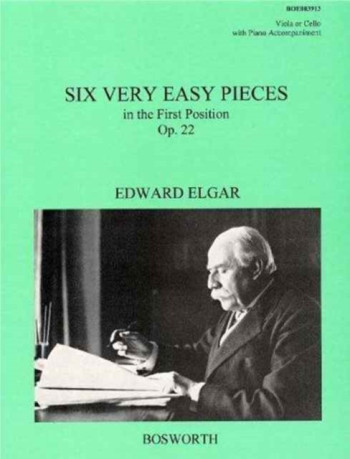 6 Very Easy Pieces In First Position Op22: Viola and Piano (Bosworth)