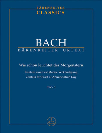 Cantata For The Feast Of Annunciation Day Study score (Barenreiter)