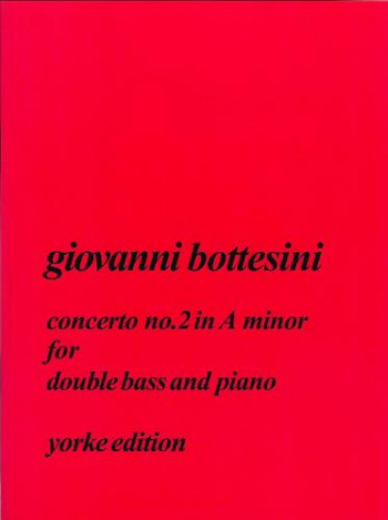Concerto A Minor No.2 Double Bass (Yorke)