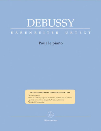 Pour Le Piano: Urtext: Piano  (Barenreiter)