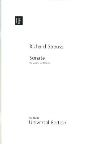 Sonata Eb Major Op.18 (1887): Violin & Piano (Universal Edition)