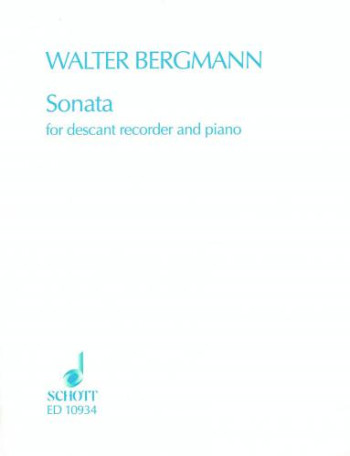 Sonata: Descant Recorder and Piano