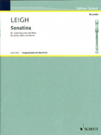 Sonatina: Treble Recorder & Piano (Schott)