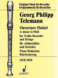 Overture: A Minor: Treble Recorder and Piano