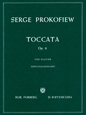 Toccata: Op.11: Piano (Forberg)