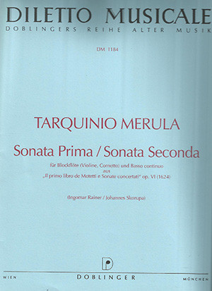 Sonatas: Prima/Seconda: Descant Recorder and Piano