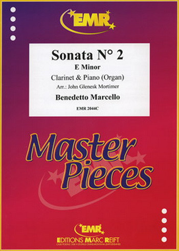 Clarinet Sonata No.2 E Minor: Clarinet & Piano (mortimer)