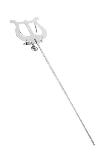 Brass Lyre: General Large Brass Nickel