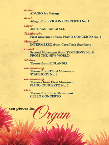 Ten Pieces For Organ: Organ