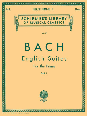 English Suites Book 1: Piano (Schirmer)
