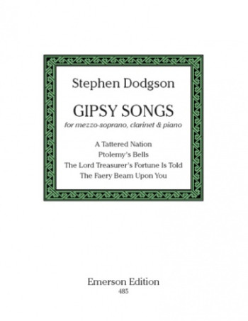 Dodgson: Gipsy Songs: Mezzo Soprano Clarinet and Piano