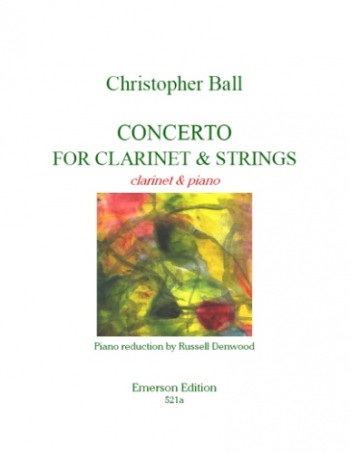Clarinet Concerto For Clarinet and Strings (Emerson)