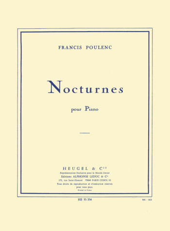 Nocturne: Complete 1-8: Piano Solo (Heugel)