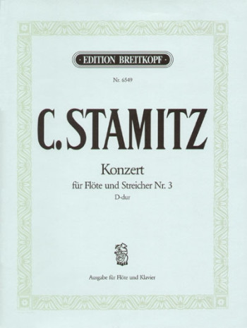 Concerto D Major: Flute  (Breitkopf)