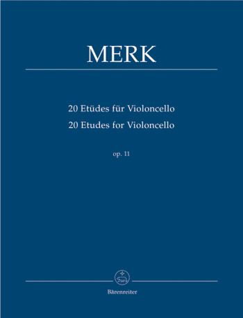 20 Etudes Op 11: Cello Solo (Barenrieter)