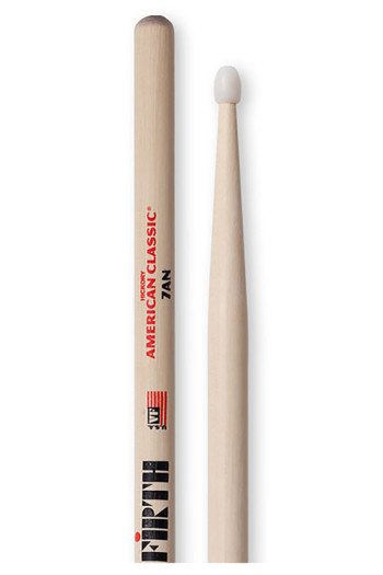 Drum Stick 7AN: Vic Firth American Classic: Hickory Nylon Tip