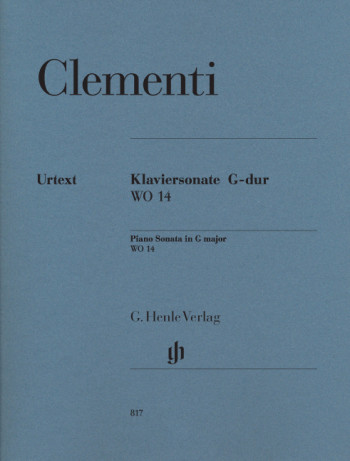 Sonata G Major: Piano  (Henle)