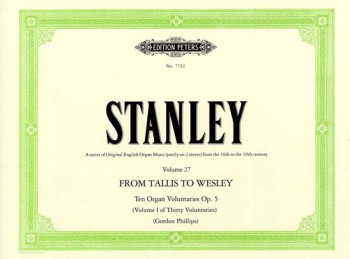 Ten Organ Voluntaries Op.5: Organ (Peters)