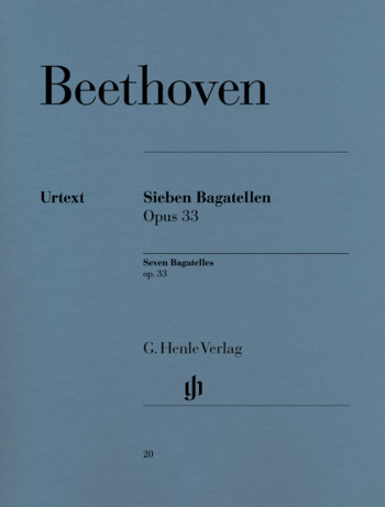 Seven Bagatelles Op 33: Piano (Henle)