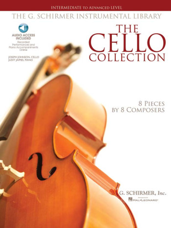 Cello Collection: 8 Pieces: Intermediate To Advanced Level:  Cello & Piano Book & CD