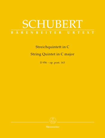 String Quintet C Major D956: Parts (Barenreiter)