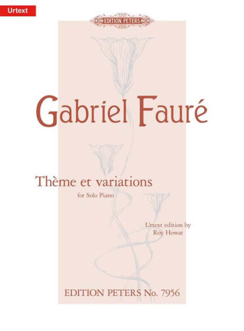 Theme And Variations: Piano  (Peters)