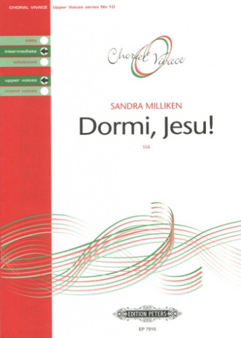 Dormi Jesu: Ssa And Piano: Intermediate Upper Voices (Choral Vivace)