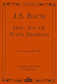 Jesu Joy Of Mans Desiring: Flute Trio