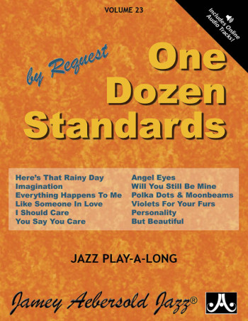 Aebersold Vol.23: One Dozen Standards: All Instruments: Book & Audio
