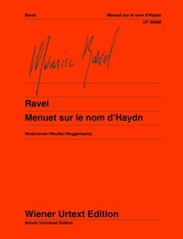 Menuet Sur Le Nom D Haydn: Hommage To Haydn: Piano (Wiener Urtext)