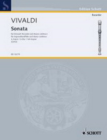 Sonata: G Major: Descant Recorder and Piano