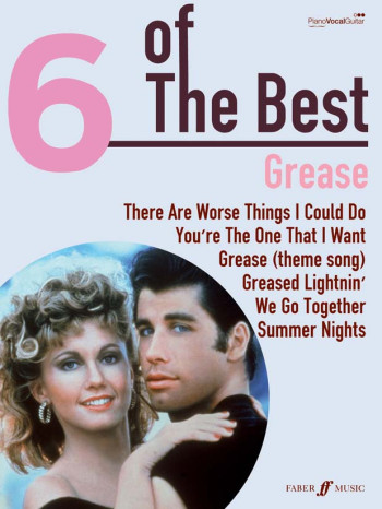 6 Of The Best: Grease: Piano Vocal Guitar