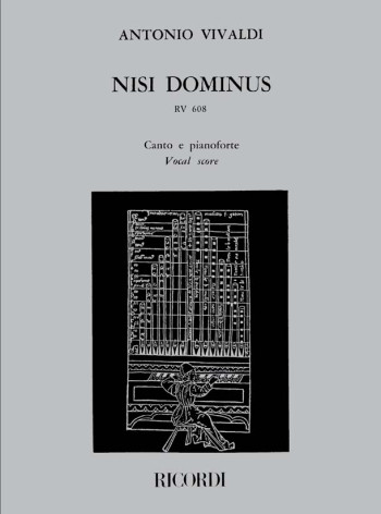 Nisi Dominus: Rv608: Vocal Score (Ricordi)