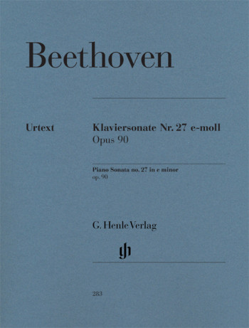 Piano Sonata No.27 E Minor Op.90 Piano (Henle HN1124)