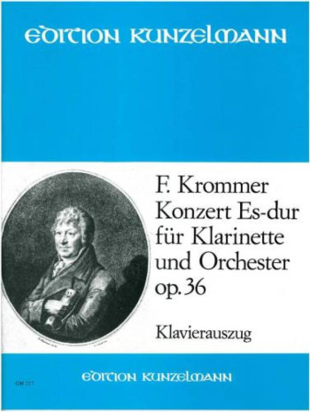 Concerto In Eb Op36: Clarinet & Piano (Kunzelmann)