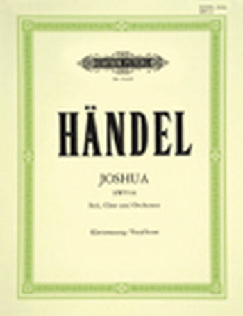 Joshua: Hwv64: Eng./Ger:  Vocal Score