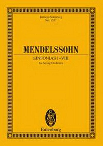 Symphonias: 1-8: Miniature Score