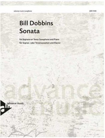Sonata For Tenor Or Soprano Saxophone and Piano (Advance)