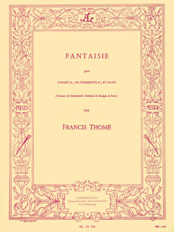 Fantasie: Cornet and Piano (Leduc)