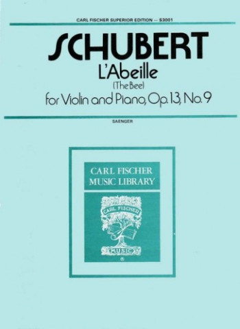 The Bee Op.13/9: Violin & Piano