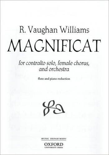 Magnificat: Contralto and Mezzo Solo ,SA