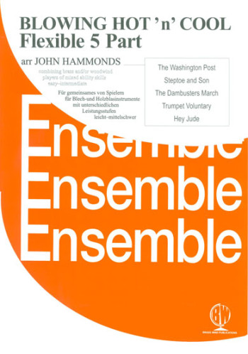Blowing Hot N Cool: Flexible  Brass In 5 Parts Ensemble: Score & Parts (Brasswind)