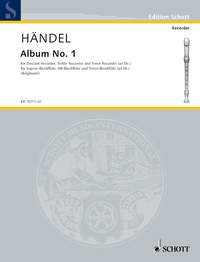 Album No. 1: 2-3 Recorders (SA/T); Piano Ad Libitum (Schott)