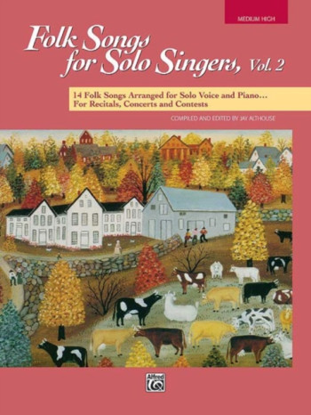 Folk Songs For Solo Singers Vol.2 Medium High Voice (Althouse)