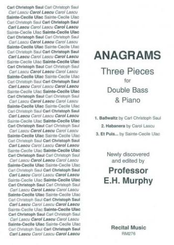 Anagrams: Double Bass & Piano (Professor Murphy)