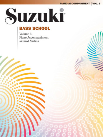 Suzuki Double Bass School Vol.3 Piano Accompaniment (International Edition)