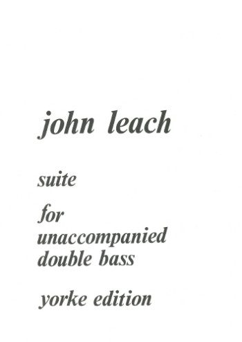 Suite: Unaccompanied Double Bass (Yorke)