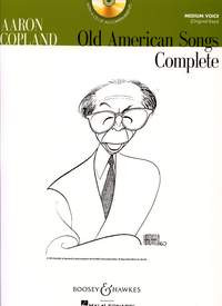Old American Songs Complete Vocal Medium Voice & Piano Book And Cd
