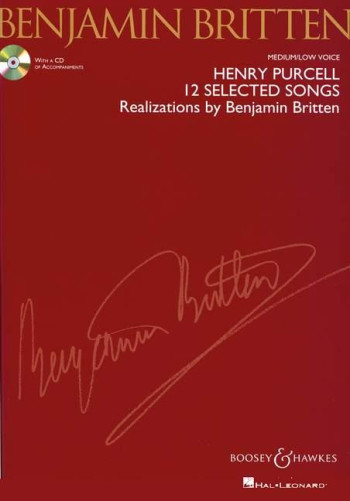 12 Selected Songs: Vocal: Medium/Low Voice: Book And Cd