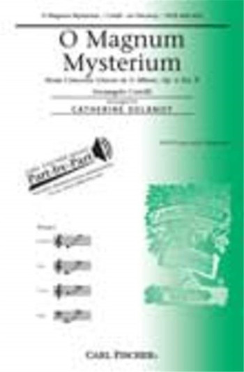 Corelli: O Magnum Mysterium: Vocal: Satb (Delanoy)